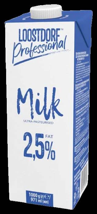 Молоко Loostdorf Professional  2,5% TBA Edge 1л
